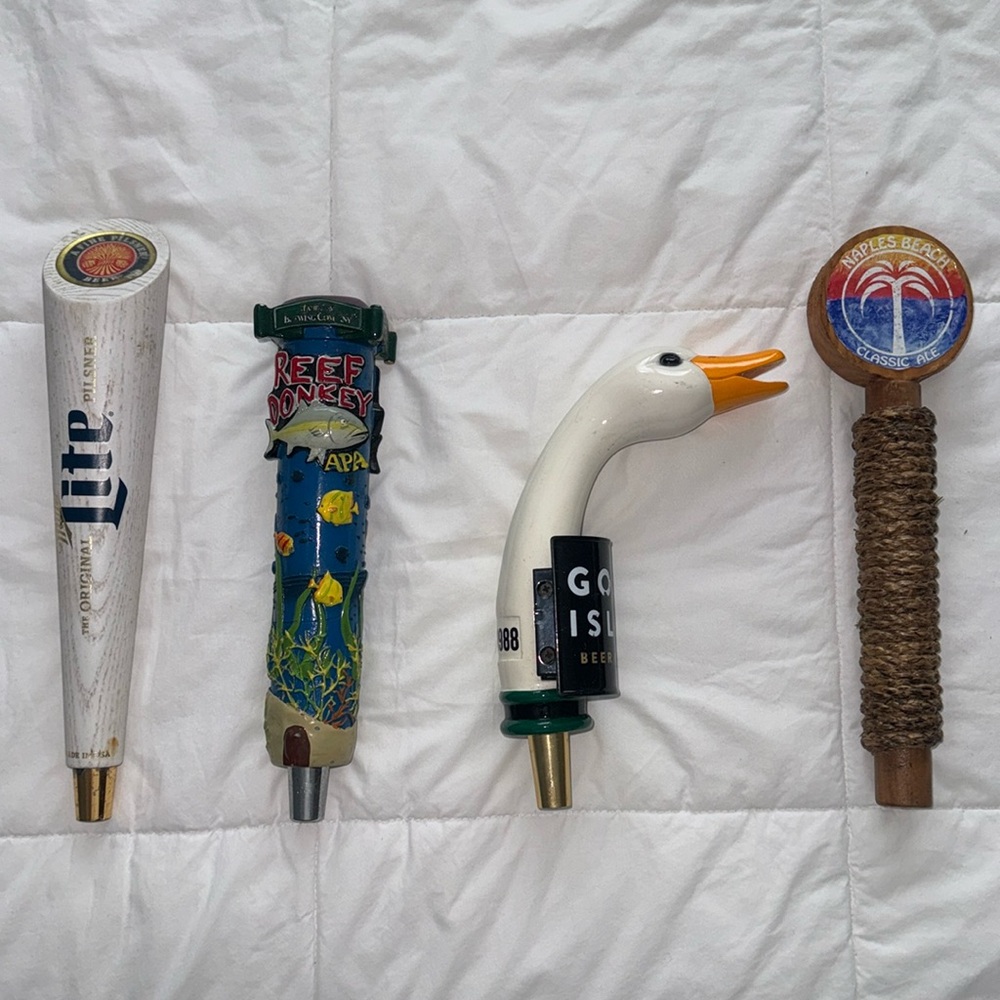 4 Beer Taps